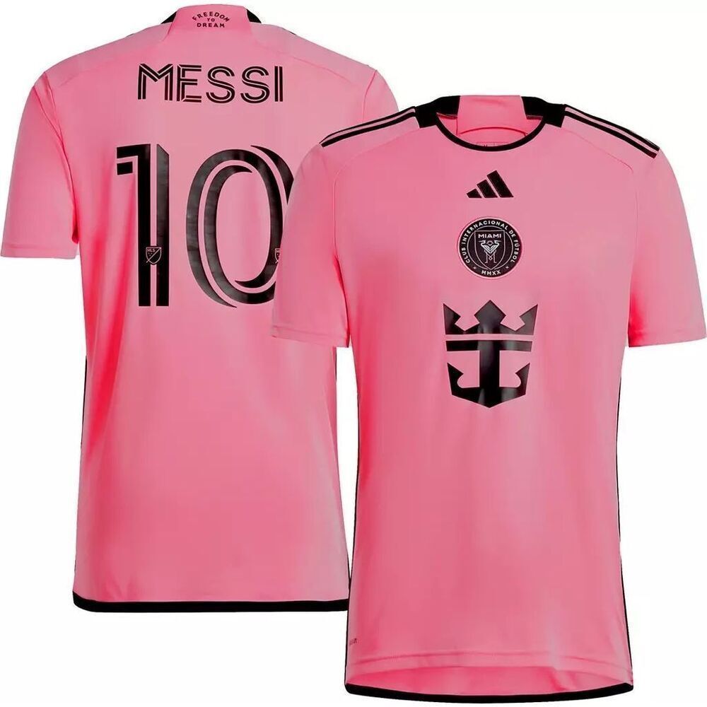 Adidas International Miami CF 2024 Lionel Messi #10 Primary Jersey Passionfruit